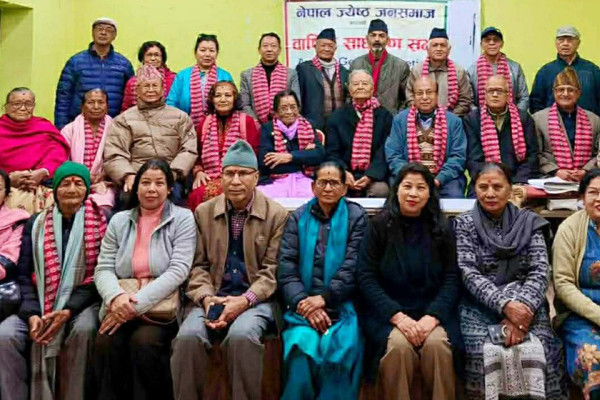 नेपाल ज्येष्ठ जनसमाजको अध्यक्षमा छानिए सर्जक नरेन्द्रबहादुर श्रेष्ठ